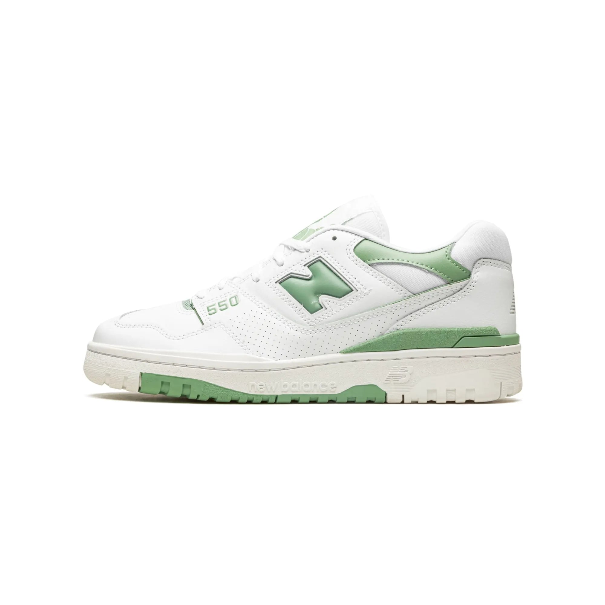 New Balance 550 White Mint Green