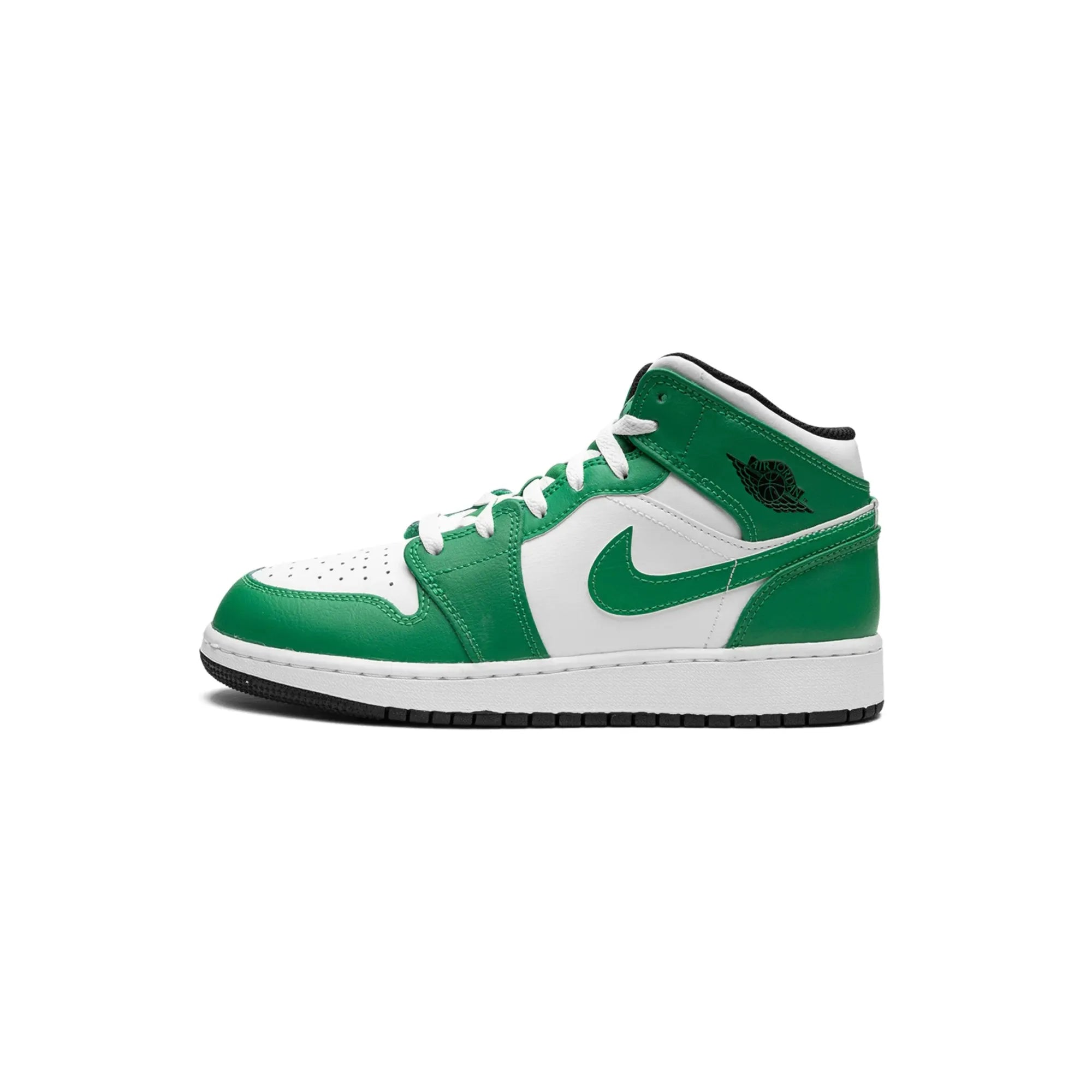 Jordan 1 Mid Lucky Green (GS)