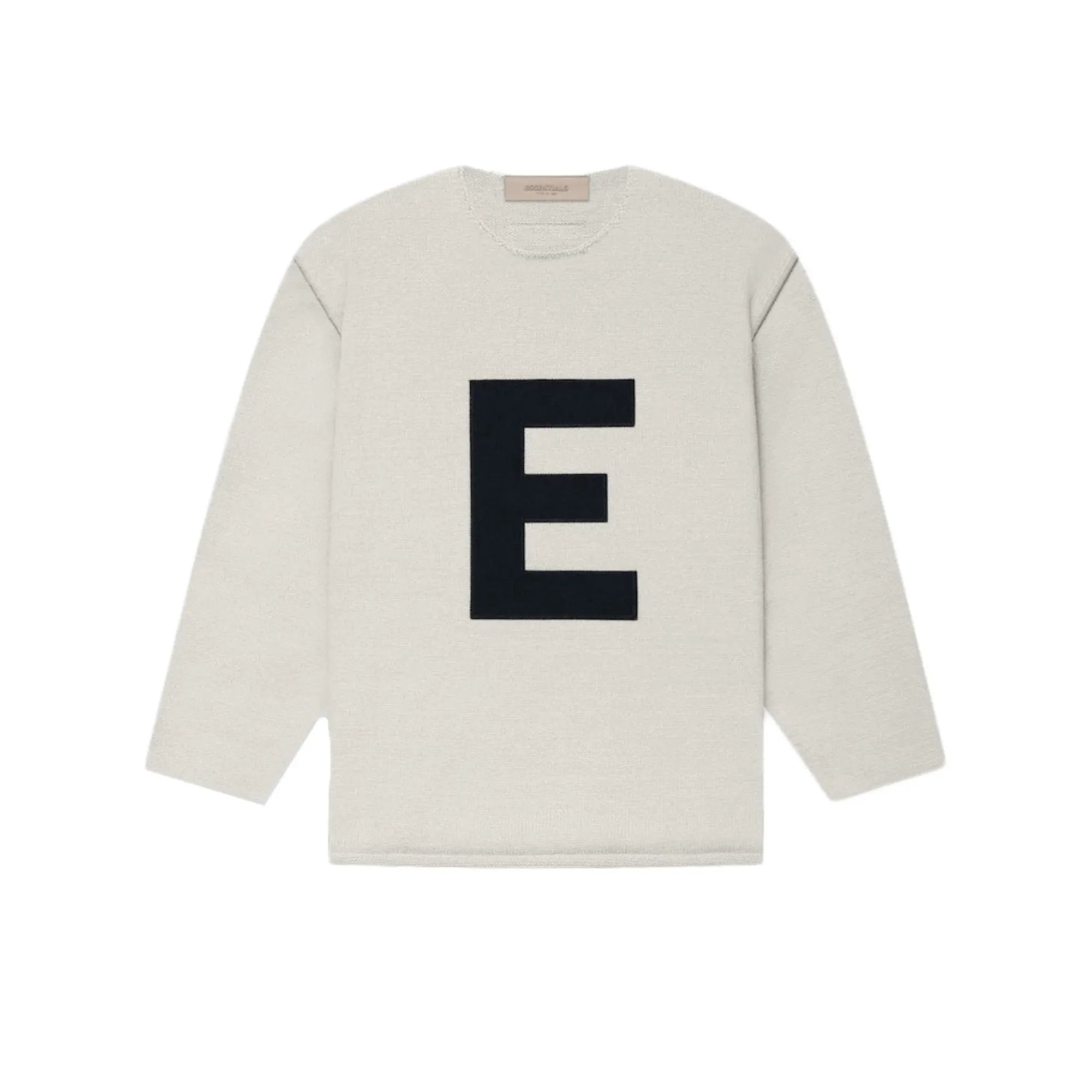 Fear of God Essentials Kids Big E Sweater Wheat