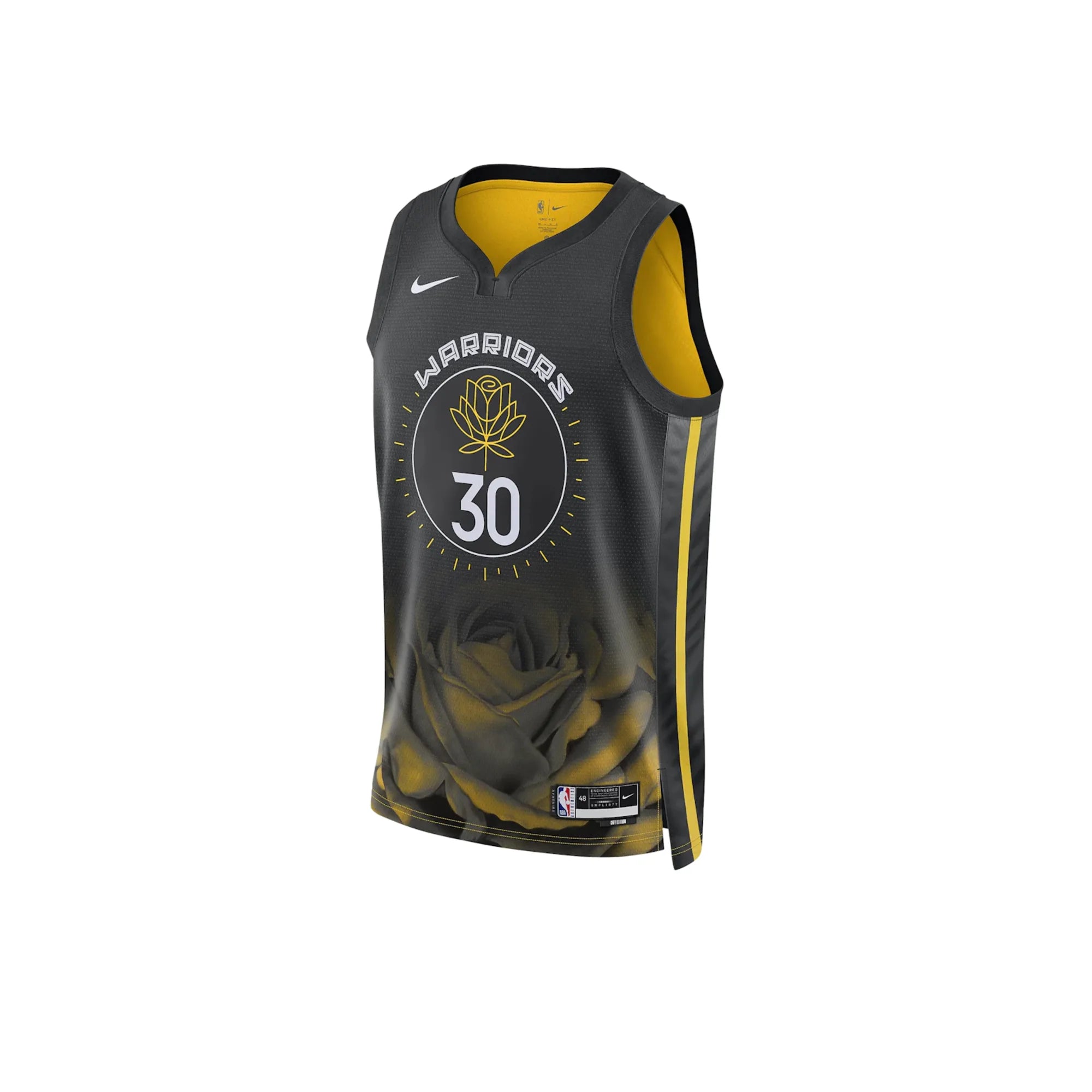 Nike Golden State Warriors 2022/23 Stephen Curry City Edition Swingman Jersey Black