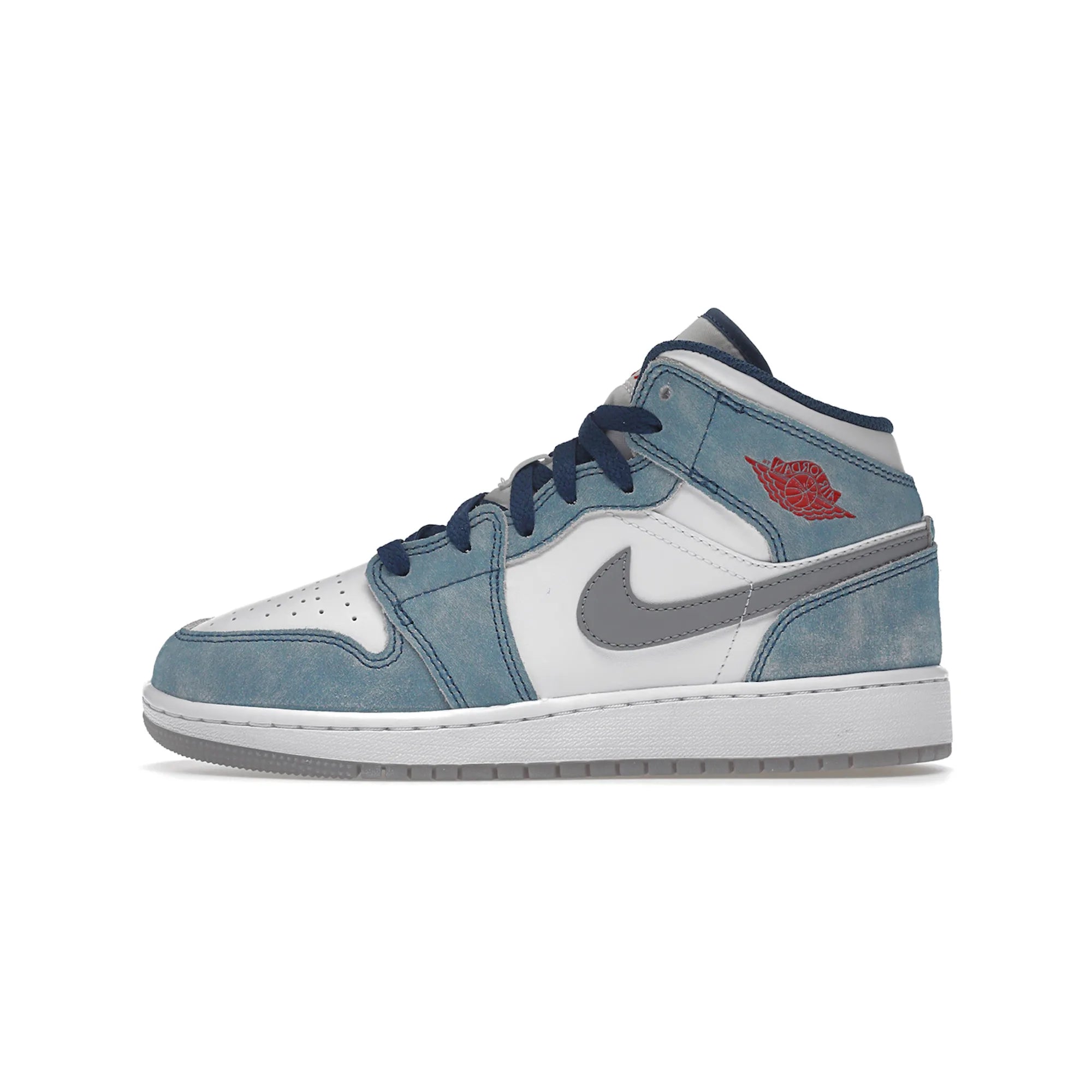 Jordan 1 Mid SE French Blue Light Steel (GS)