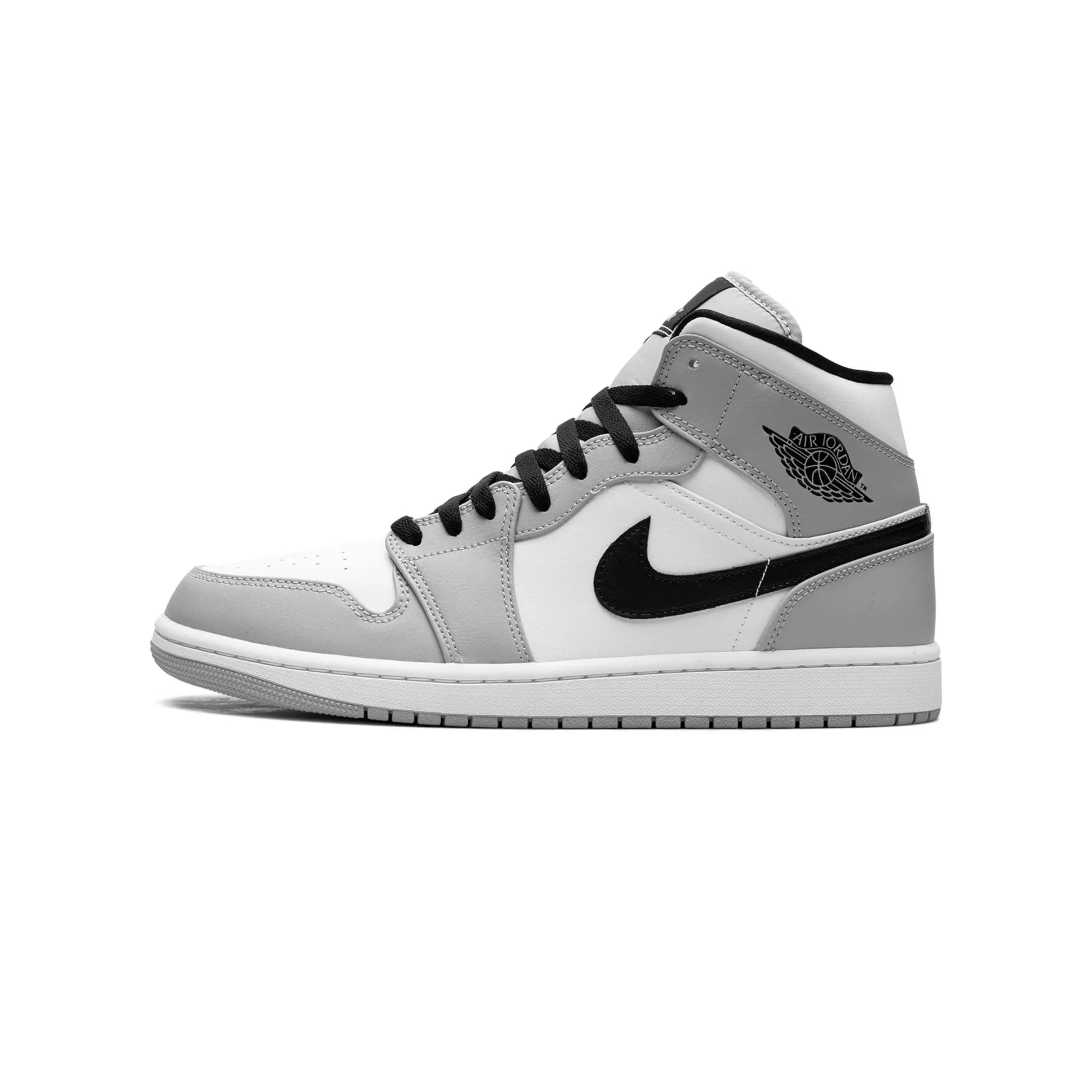 Jordan 1 Mid Light Smoke Grey