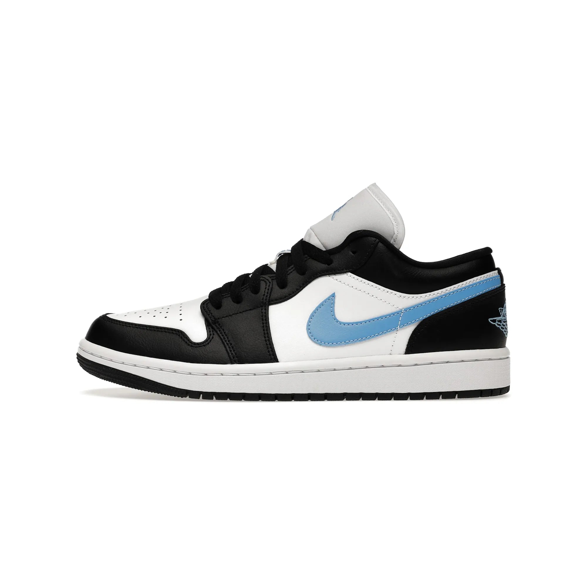 Jordan 1 Low Black University Blue White (W)