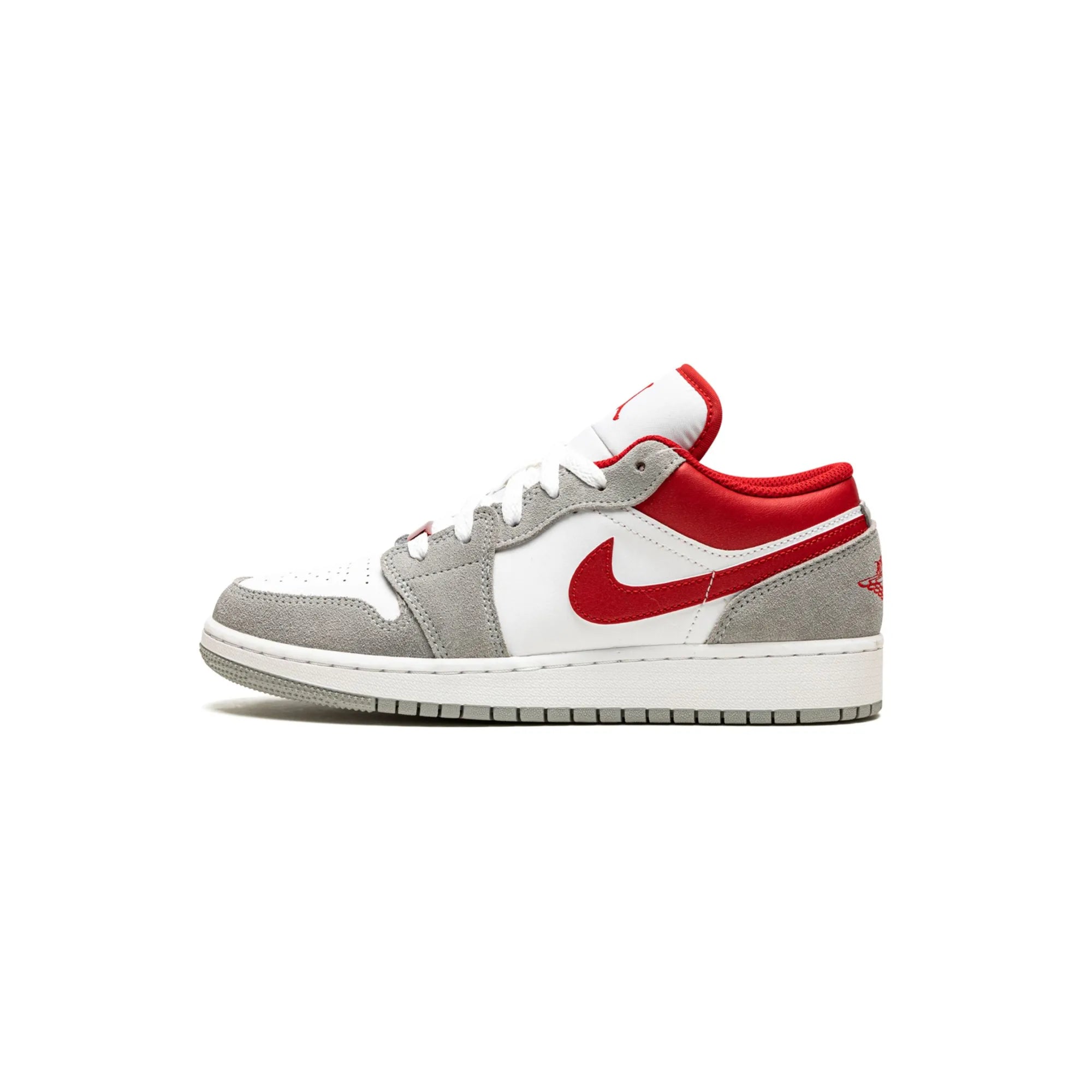 Jordan 1 Low SE Smoke Grey Gym Red (GS)