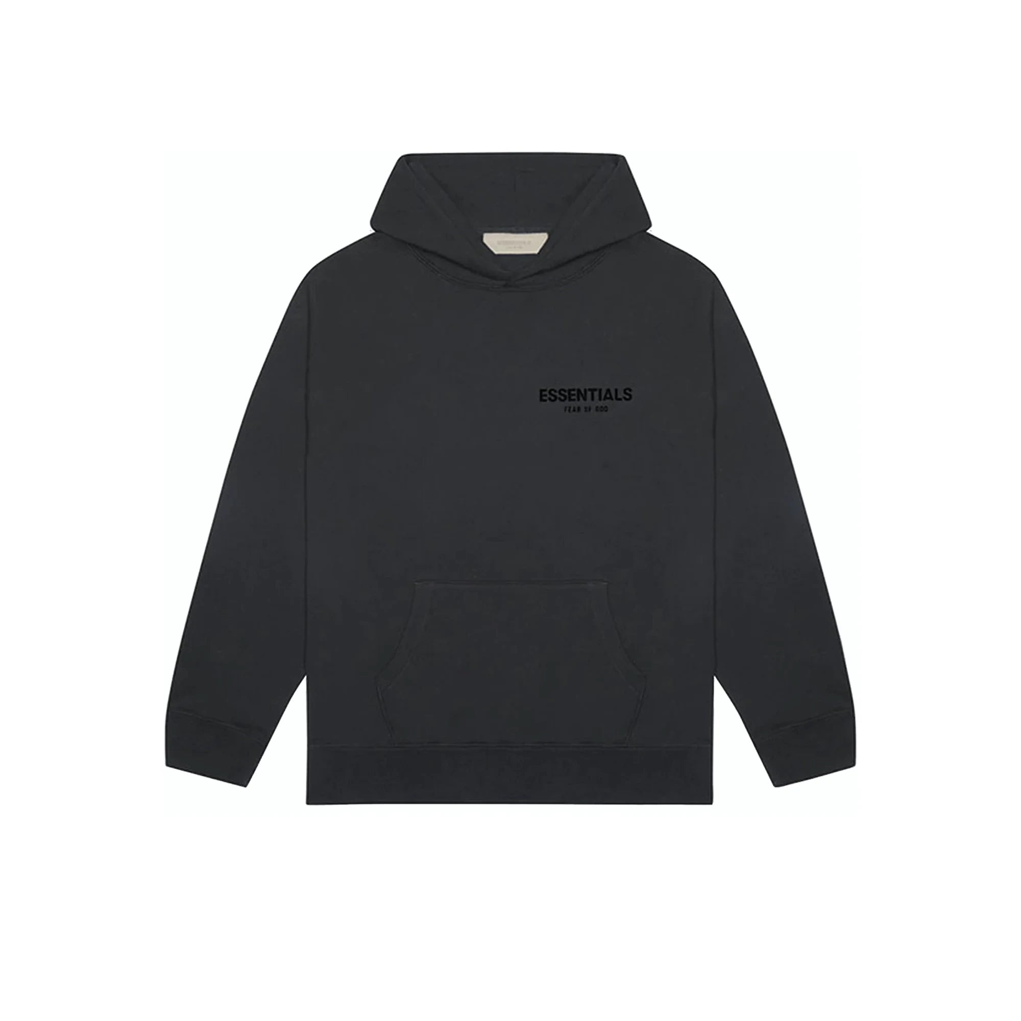 Fear of God Essentials Pullover Chest Logo Hoodie Stretch Limo/Black