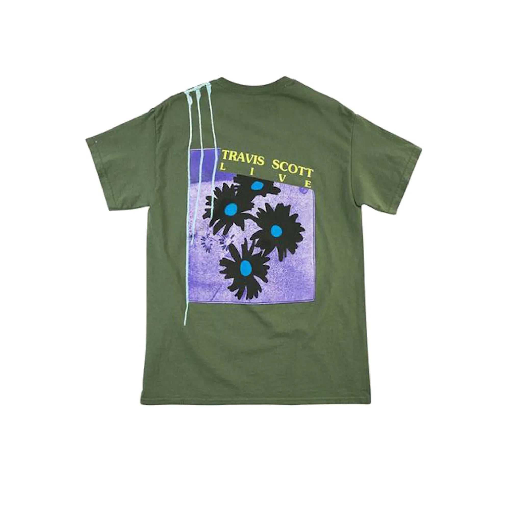 Travis Scott Astroworld Europe Exclusive T-Shirt Washed Green