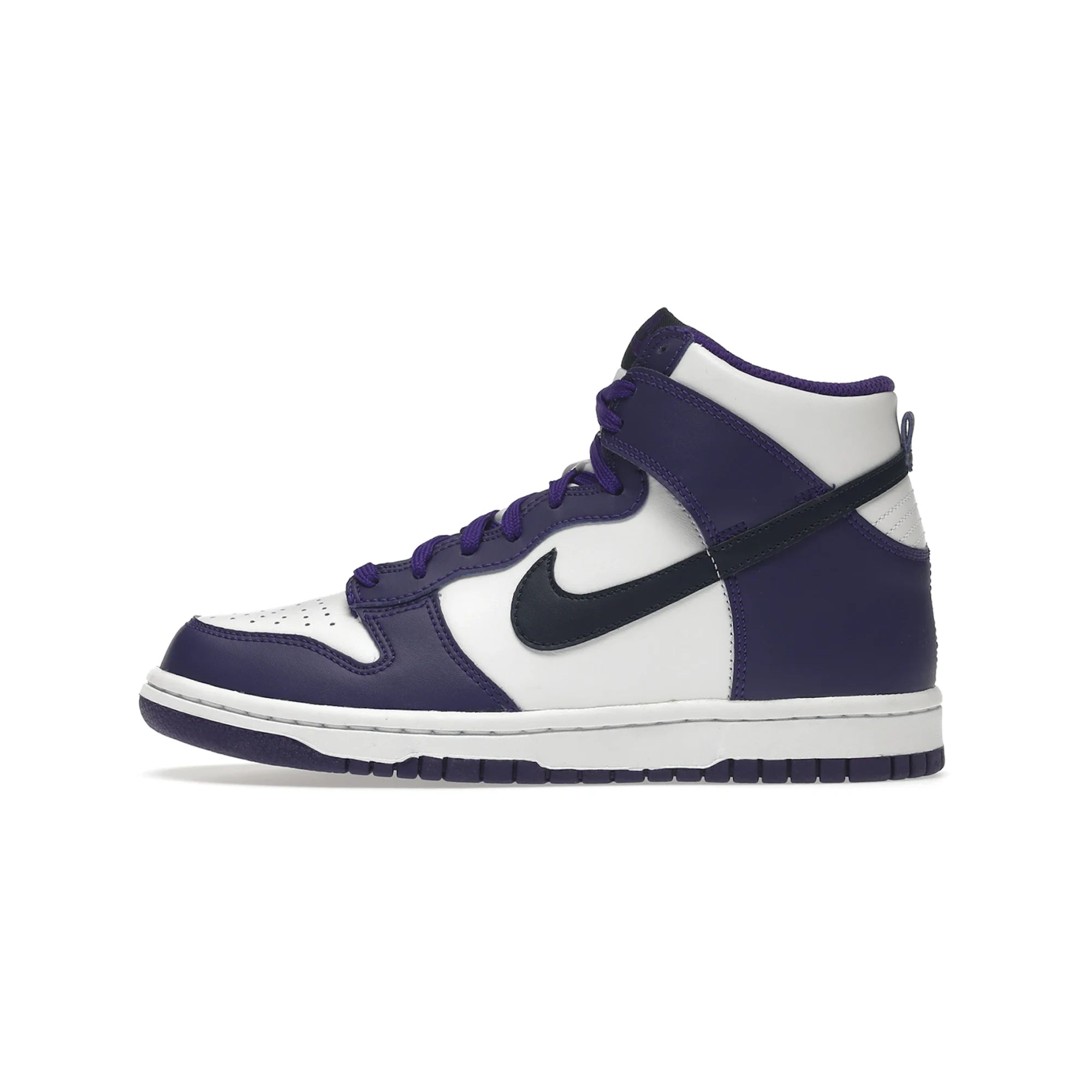 Nike Dunk High Electro Purple Midnight Navy (GS)