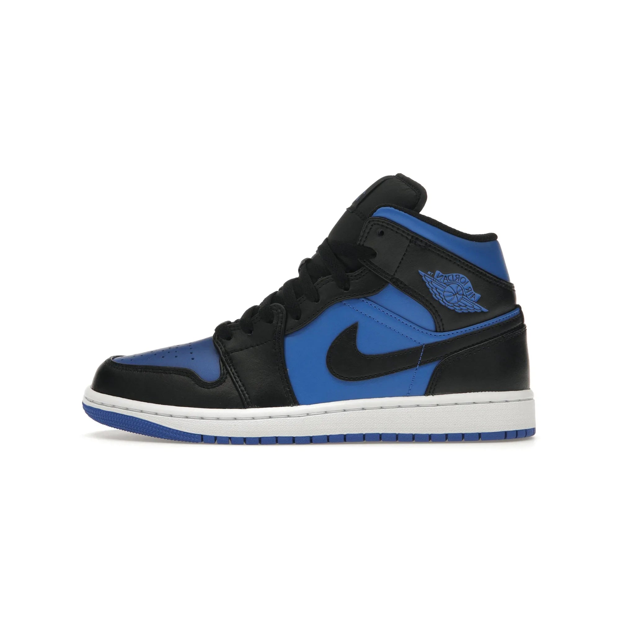 Jordan 1 Mid Black Royal Blue