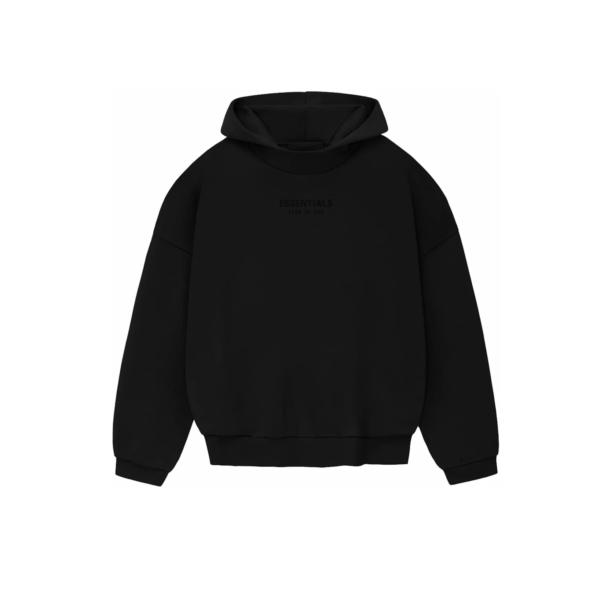 Fear of God Essentials Hoodie Jet Black