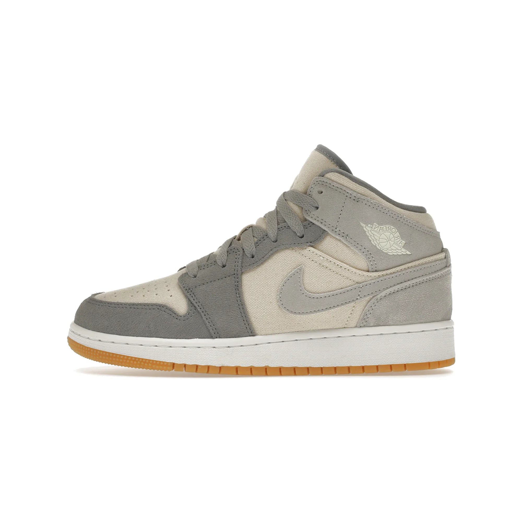 Jordan 1 Mid SE Coconut Milk Particle Grey (GS)