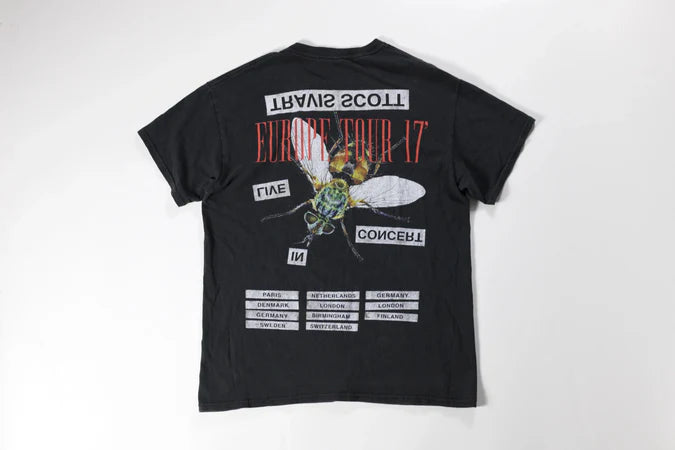 Travis Scott Europe Tour 2017 Concert Tee