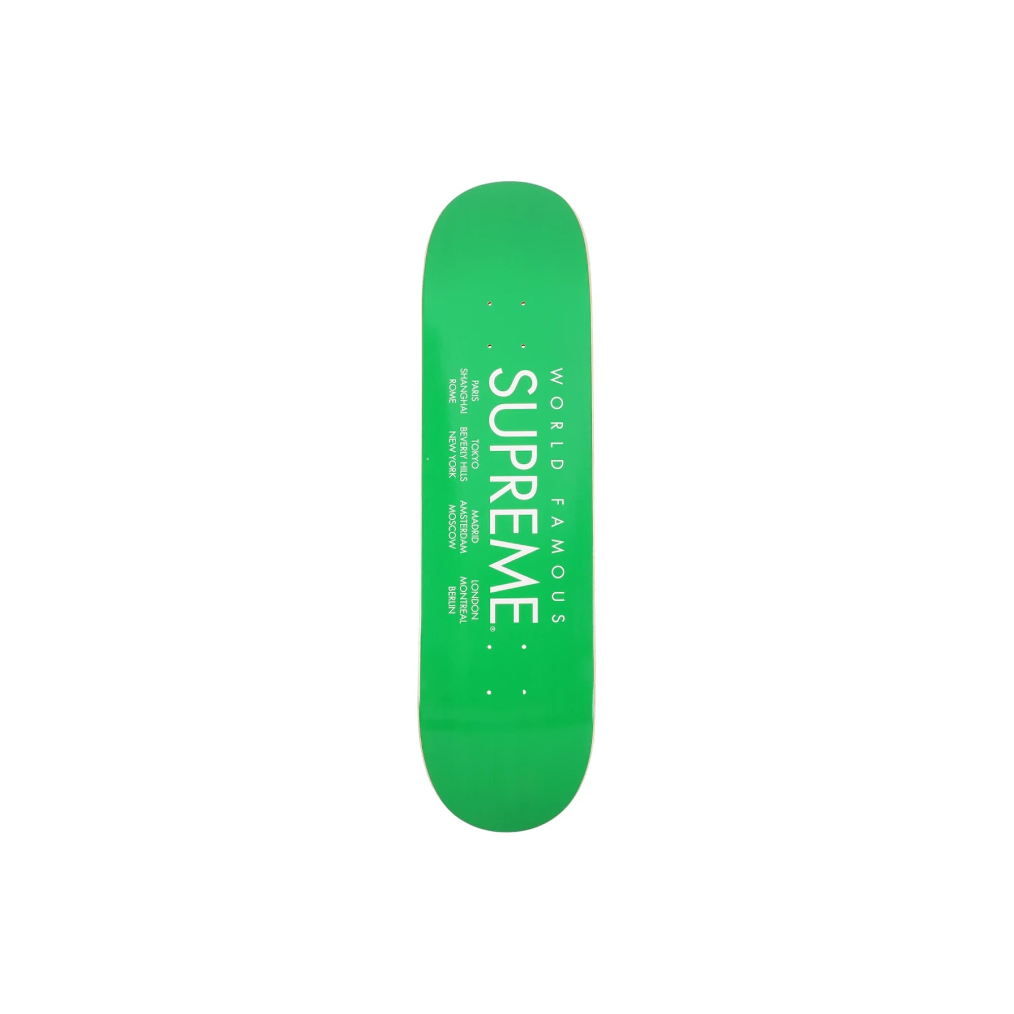 Supreme International Skateboard Deck Green