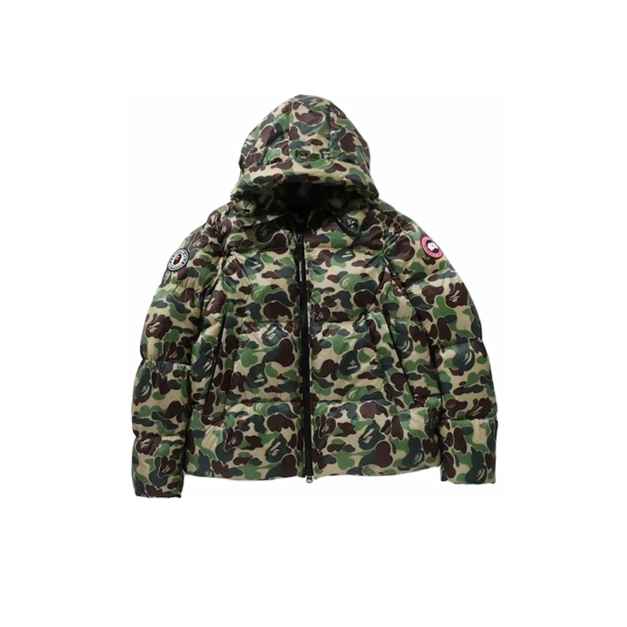 BAPE x Canada Goose Crofton Puffer Jacket Green